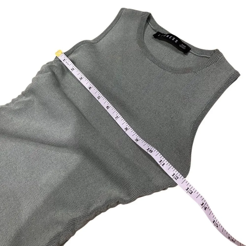 Lioness Military Minds Mini Dress - Sage Green Size XXS - Picture 13 of 15